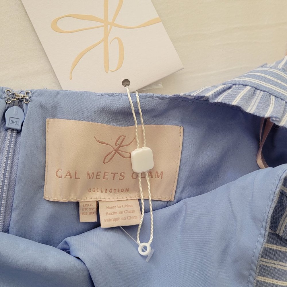 Gal Meet Glam Blue striped dress